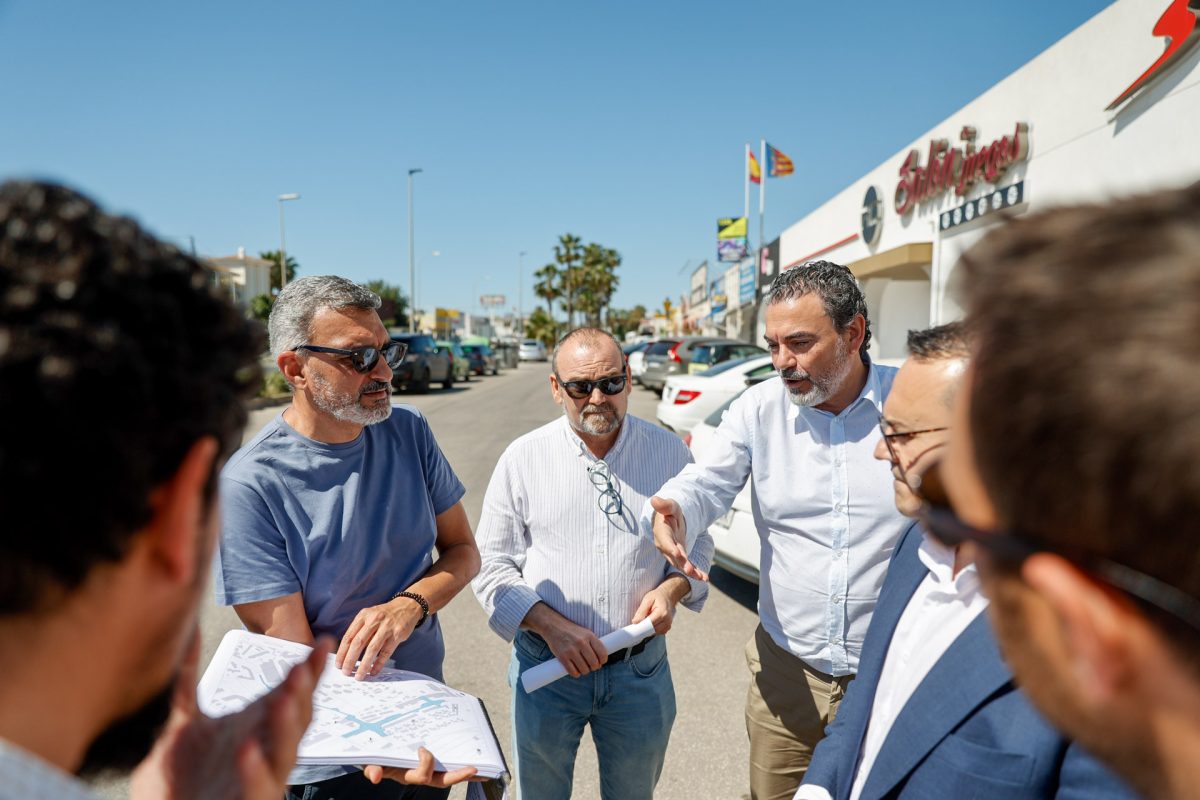 L’Alfàs inicia las obras de la fase 2 del proyecto EDUSI de movilidad que conecta el centro y la playa