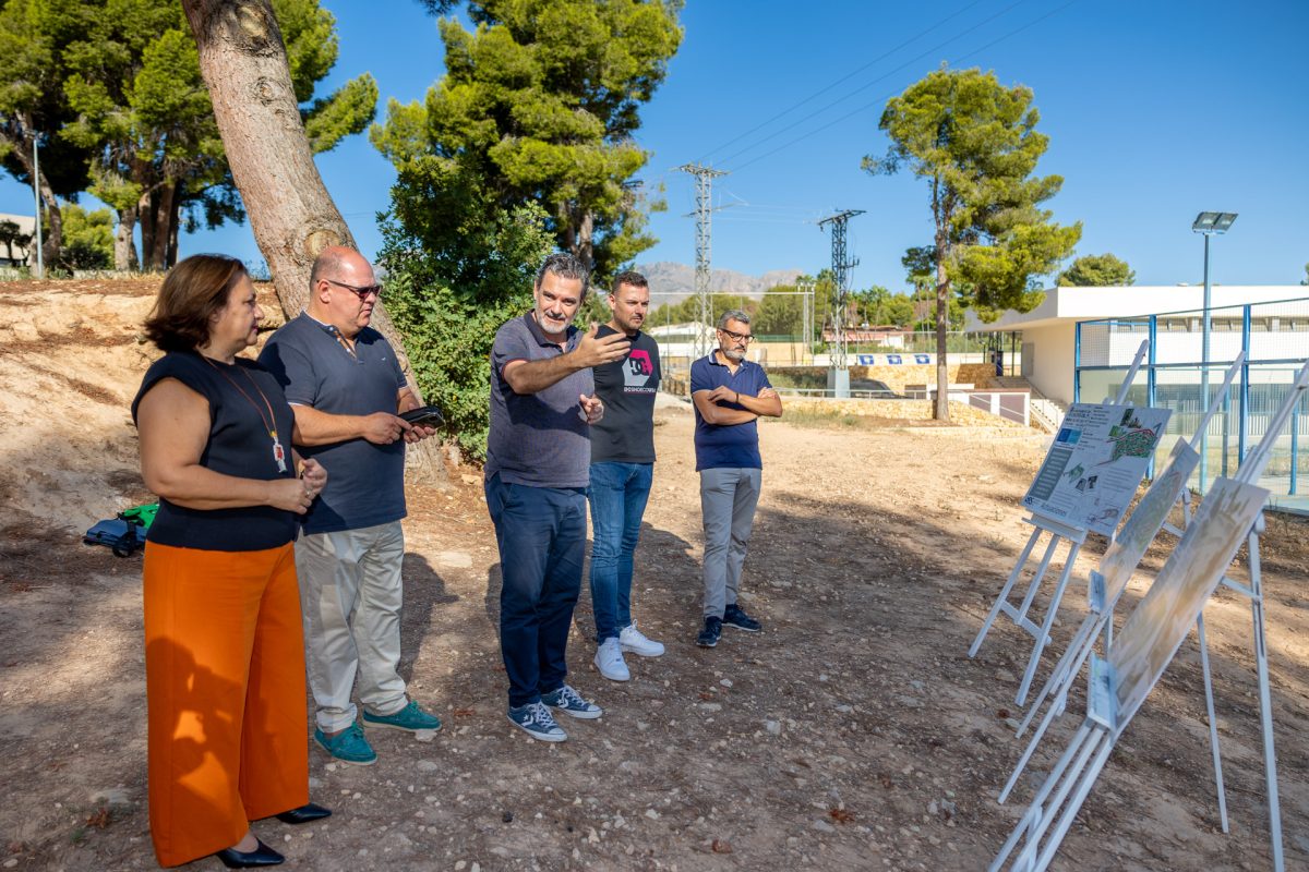 L’Alfàs iniciará a finales de mes la licitación del proyecto EDUSI de creación de zona verde junto al pabellón Pau Gasol