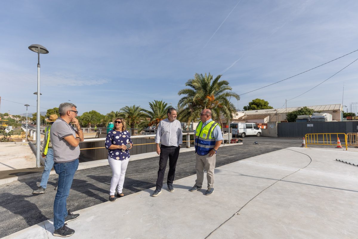 A punto de finalizar la fase 1 del proyecto EDUSI de mejora de conexión entre el casco urbano y l’Albir